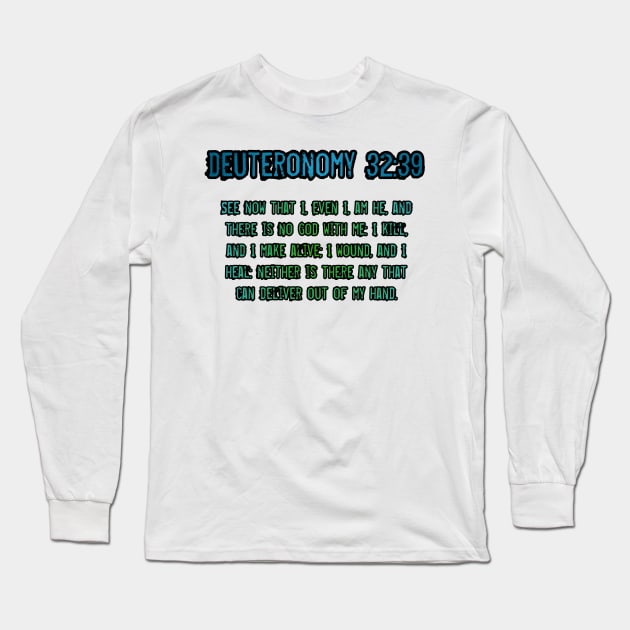 Deuteronomy 32:30 Long Sleeve T-Shirt by Yachaad Yasharahla